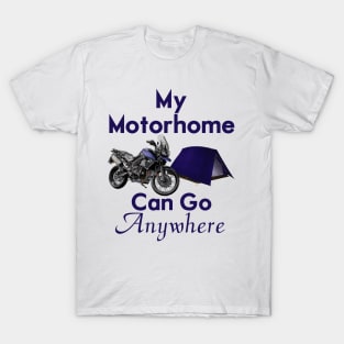 Motorcycle Motorhome T-Shirt